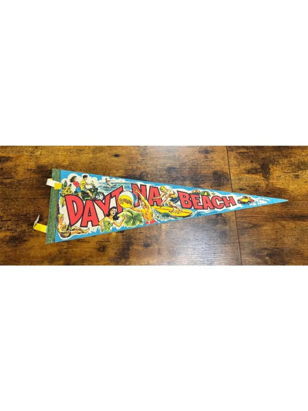 Vintage Daytona Beach, Florida pennant